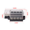 4-Way Positive Standard Blade Fuse Box - 4 Circuits with Cover - Image 4