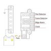 4-Way Positive Standard Blade Fuse Box - 4 Circuits with Cover - Image 5