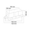 Mega Fuse Holder Base Mount - 100A to 500A (12/24V) - Image 5