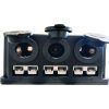 Ultra Mini Power Box W/Engle Socket - 12V/24V DC - 10 Devices (Surface Mount) - Image 3